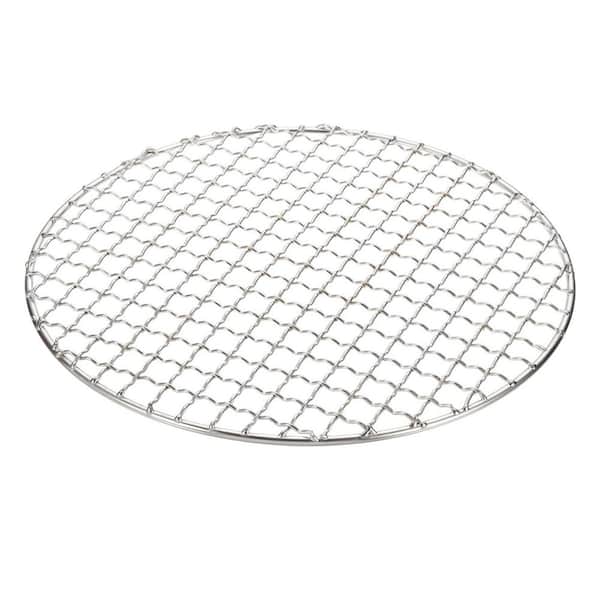 Stainless Steel Silver Mesh Grill Grate Cooling Rack Oven Dishwasher Safe for Baking Grilling Roasting 1 Piece