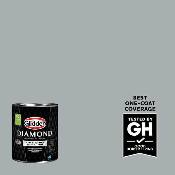 Glidden Diamond 1 qt. PPG1039-3 Mirror Flat Interior Paint with Primer