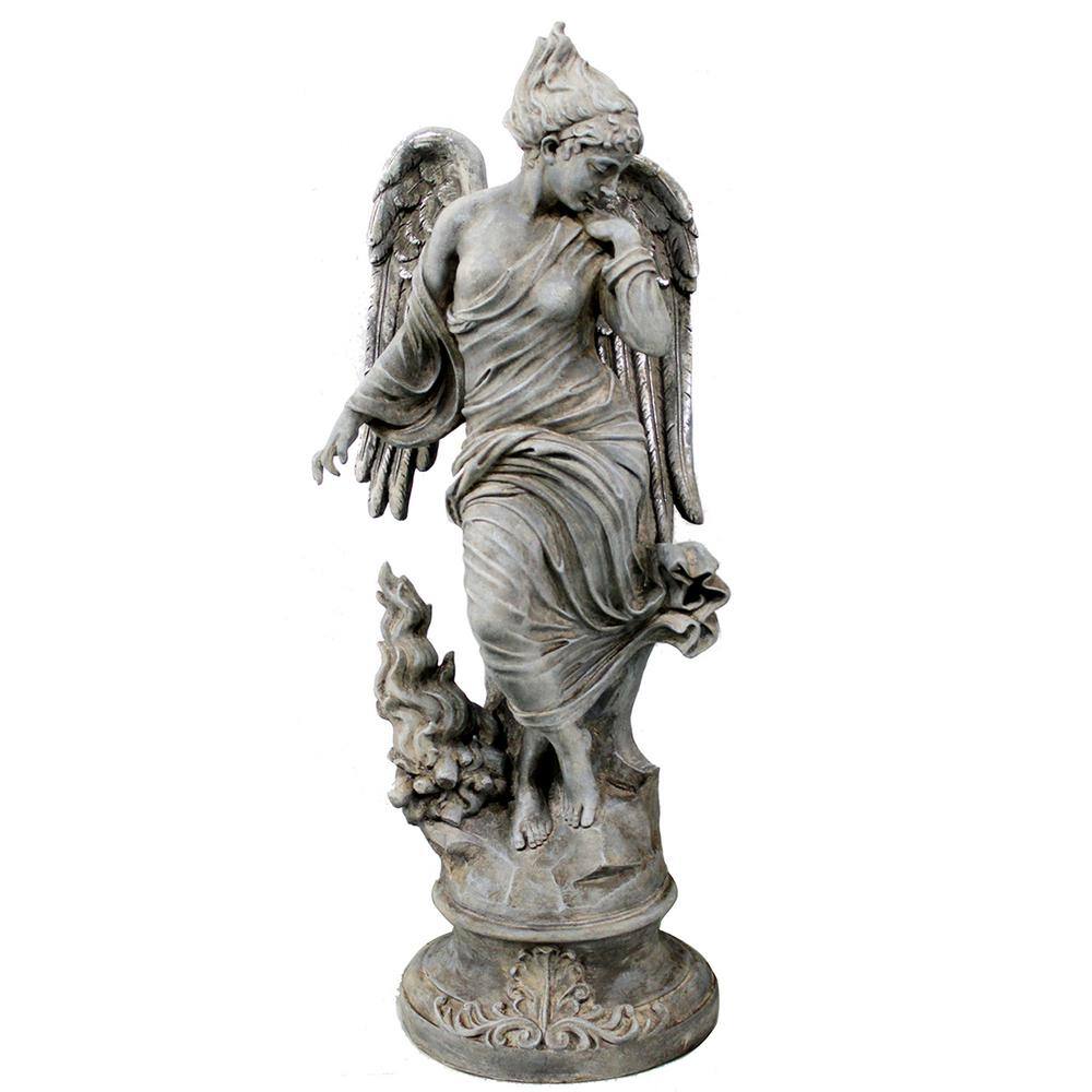 Zaer Ltd. International 74.5 in. Tall Angel Statue Evellyn ZR868030 - The  Home Depot