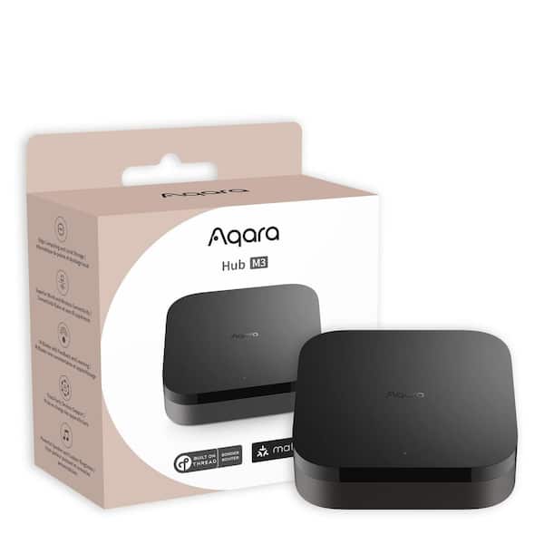 Aqara Hub M3- Matter Controller, Thread Border Router, IR Controller, Supports Alexa, Apple HomeKit, SmartThings, IFTTT