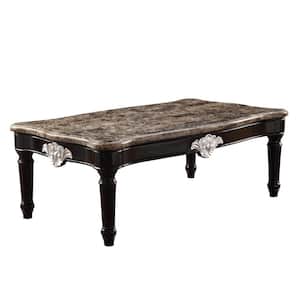 Mariana 56 in. Rectangle Faux Marble Coffee Table