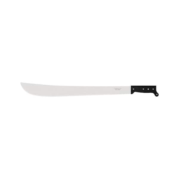 Tramontina 22 in. Machete with Carbon Steel Blade and Black Polypropylene Handle with Nylon Sheath