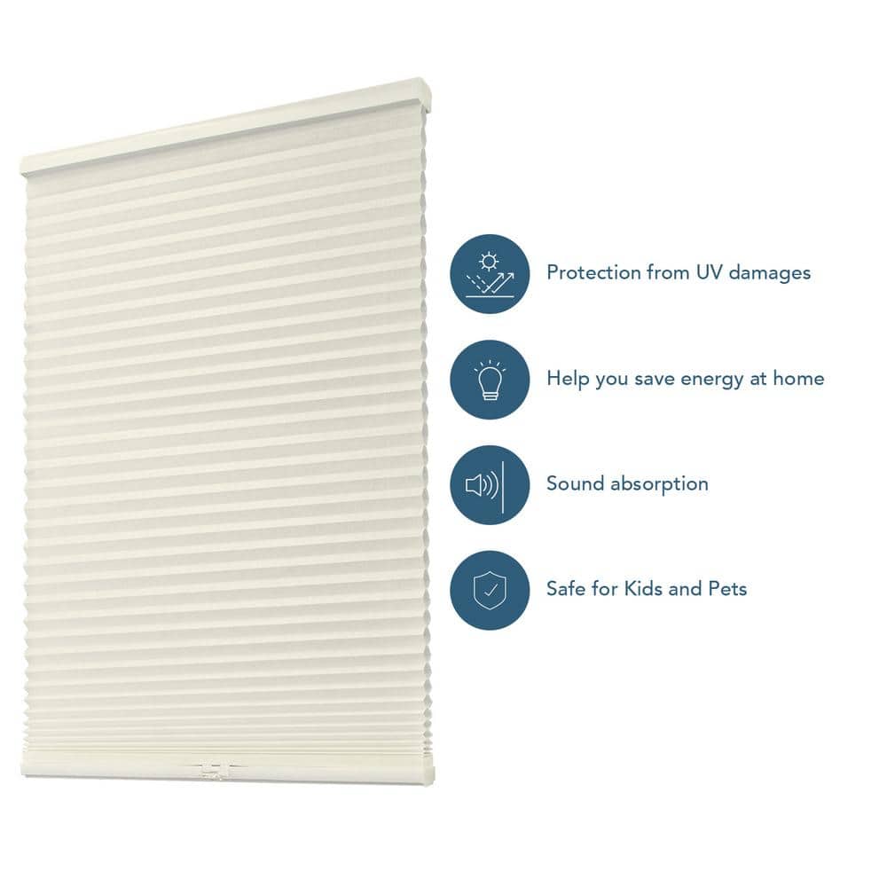 Montana Buttercream Cordless Light Filtering Cellular Shade 32.5" x 64"