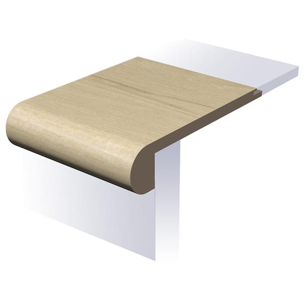 Selkirk Simple Euclid 1 in. T x 4-1/2 in. W x 94 in. L Waterproof Flush Stair Nose Moulding