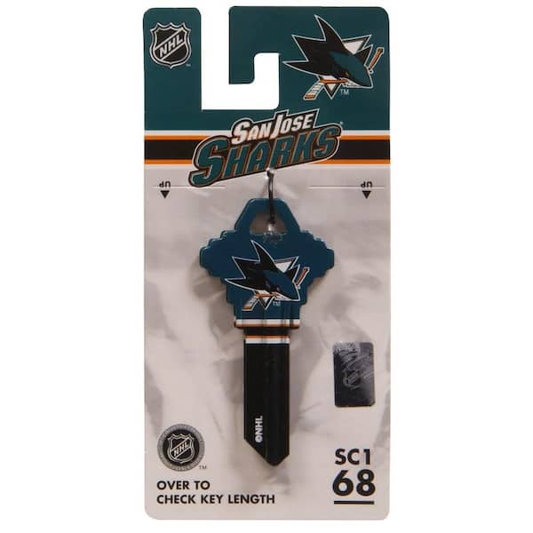 Hillman #68 NHL San Jose Sharks Key Blank