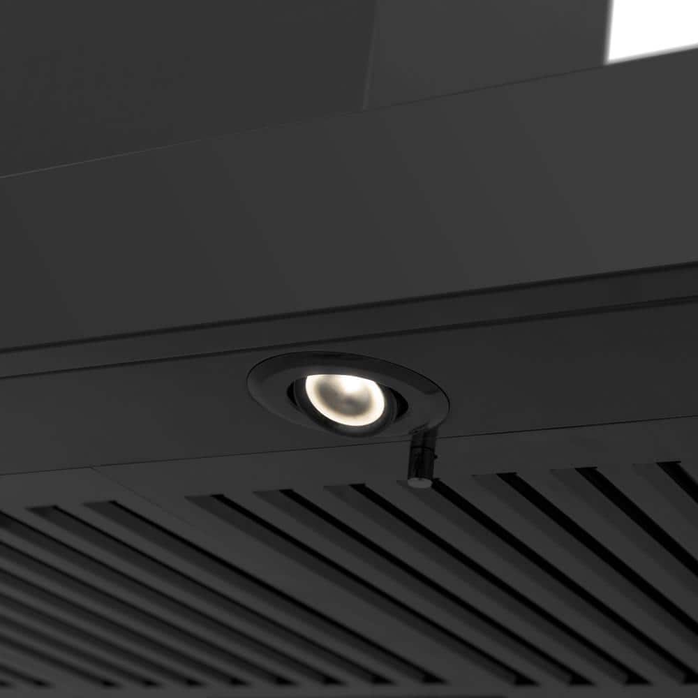 ZLINE 30 in. Convertible Vent Wall Mount Range Hood in Stainless Steel W/ Crown Molding (KECRN-30)