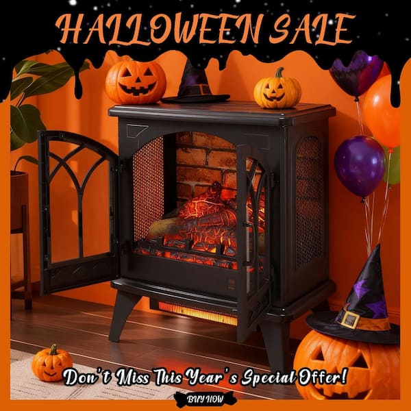 400 sq. ft. 24 in. Electric Stove with Remote