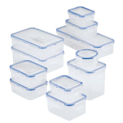 Snapware Total Solutions 20 Piece Plastic Set 1136159 - The Home Depot