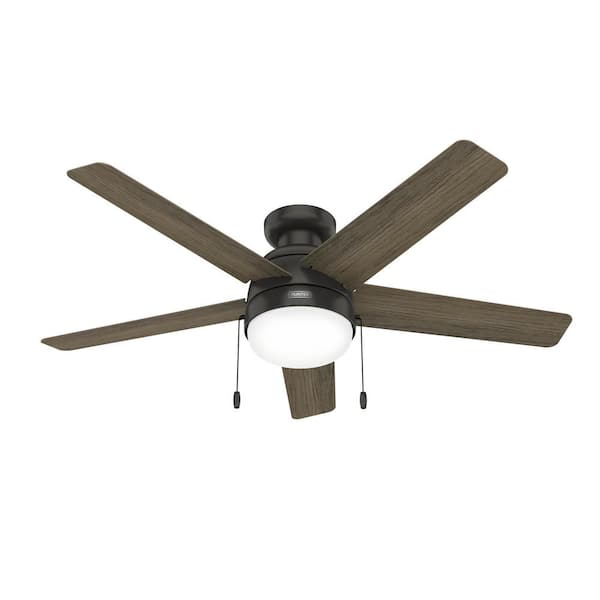 Hunter Avenue 52 in. Indoor Noble Bronze Ceiling Fan With Light Kit