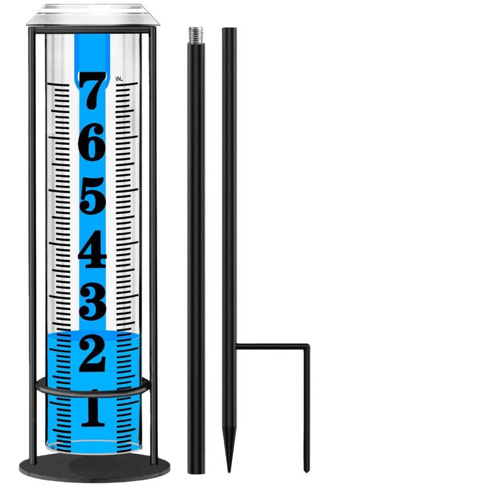 Accurate Rain Gauges Outdoors Best Rated, Freeze Proof Rain Measure Gauge for Yard, Rain Meter with Stake, Easy to Read price history on PriceWatchPro