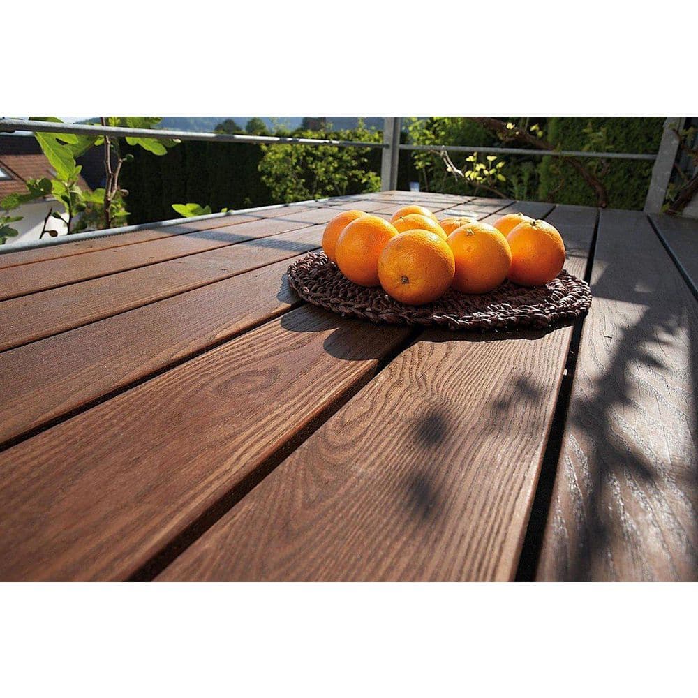 5/4 in. x 6 in. x 6 ft. Thermally-Treated Premium Ash 4-Sides Oiled Decking Board (14.4 sq. ft in 5-Bundle) price history on PriceWatchPro