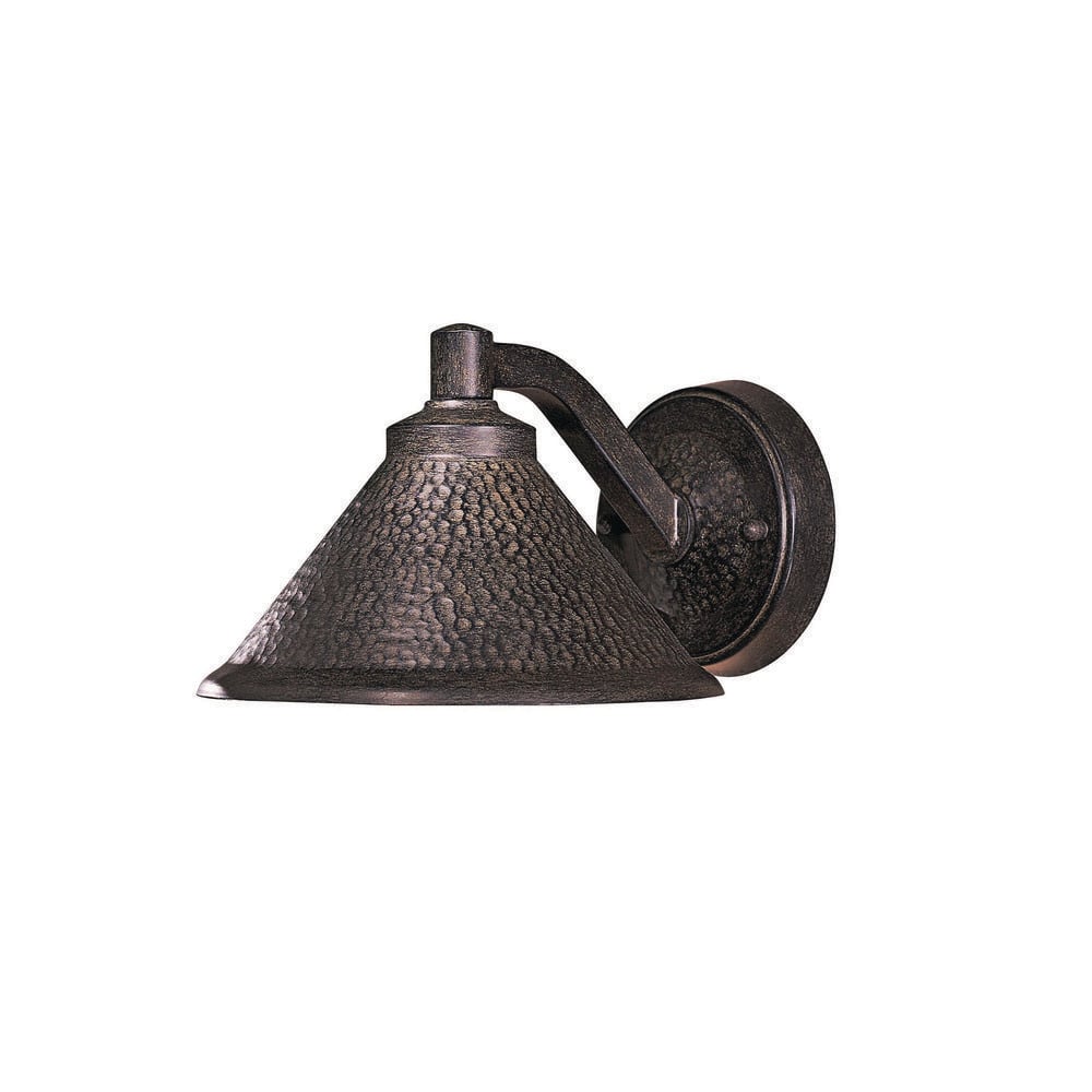 the great outdoors by Minka Lavery Kirkham 1-Light Bronze Outdoor  Wall-Mount Lantern Sconce 8101-A138 - The Home Depot, image size:1000x1000
