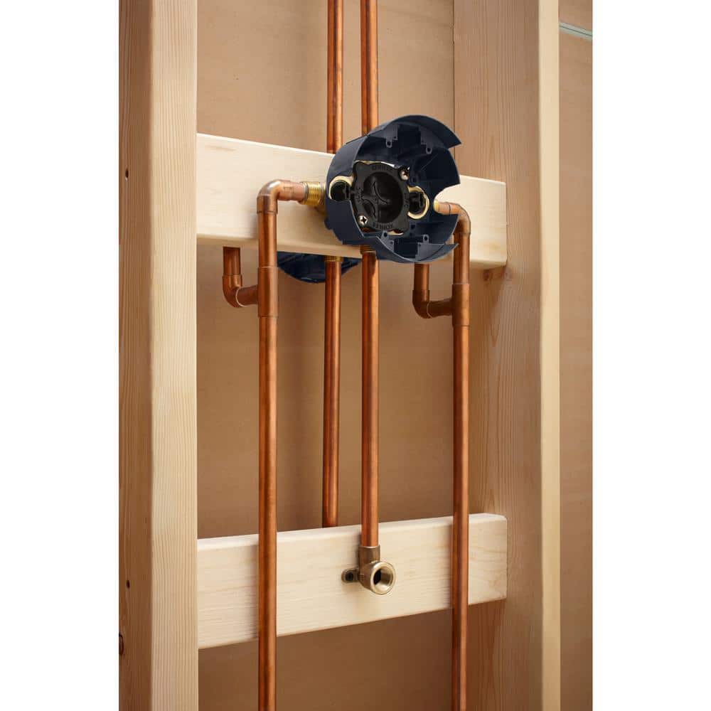 Compact Brass and Plastic Pressure-Balancing Valve Kit