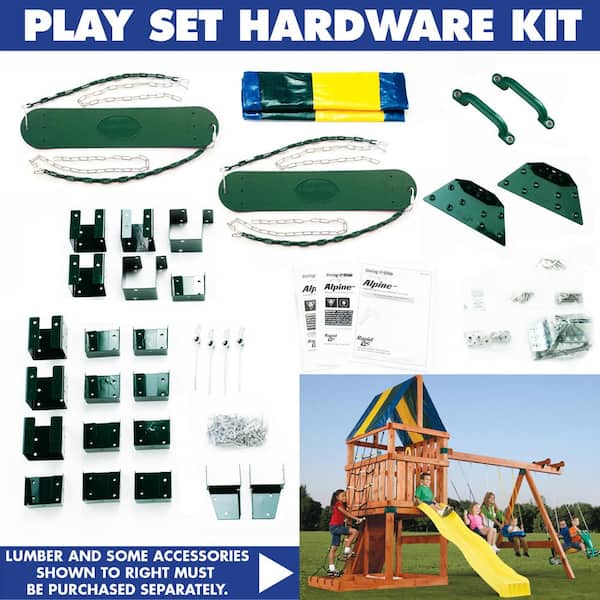 Swing-N-Slide Playsets Heavy Duty Swing Hangers (2-Pack) WS 4888 - The Home  Depot