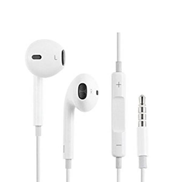 Apple OEM EarPods with Remote and Mic for iPhone for 6s, 6s Plus, 6, 6 Plus, 5s, 5, 5c, SE, 4s, 4