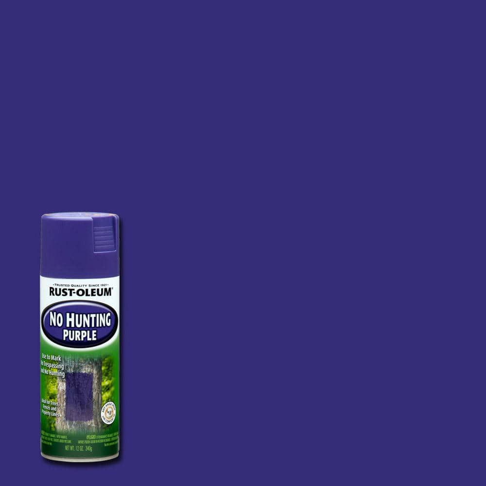 Rust-Oleum 6-Pack Gloss Safety Purple Spray Paint (NET WT. 15-oz