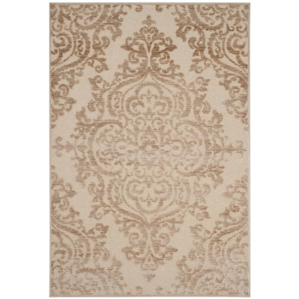 Paradise Stone 8 ft. x 11 ft. Border Area Rug