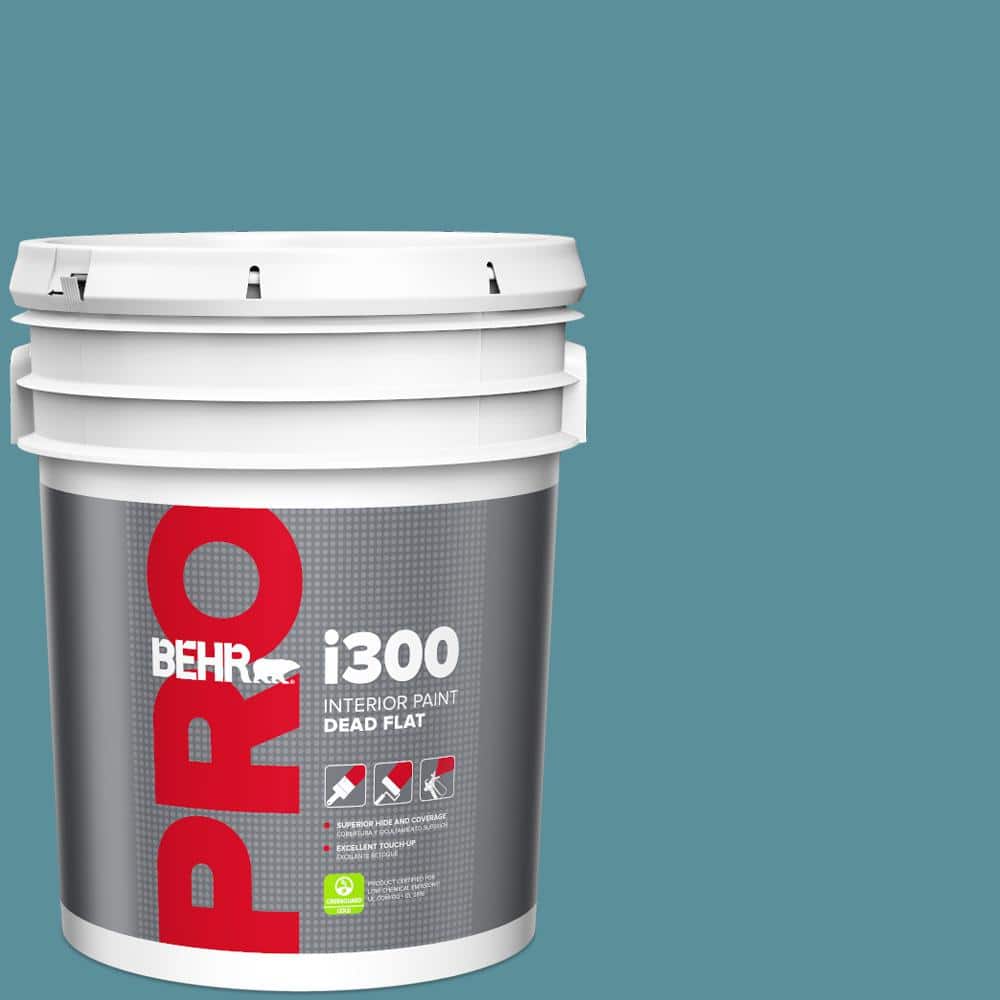 5 gal. #HDC-AC-23A Cabana Blue Dead Flat Interior Paint price history on PriceWatchPro