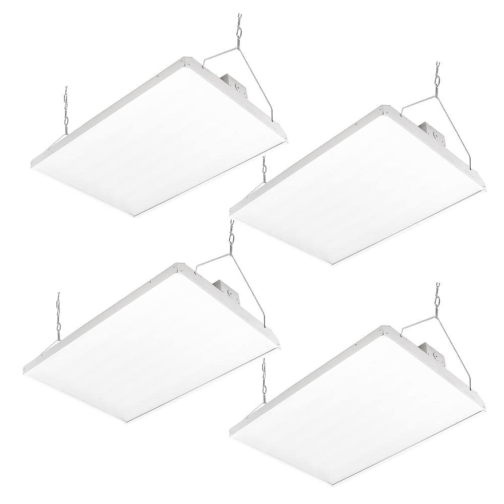 2 ft. 28,350 Lumens 800-Watt Equivalent Integrated LED Dimmable High Bay Light,120-Volt-277-Volt 5000K Daylight(4-Pack) price history on PriceWatchPro