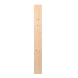 1 in. x 6 in. x 4 ft. Spruce/Pine/Fir Common Board (Actual Dimensions: 0.70 in. x 5.45 in. x 48 in.)