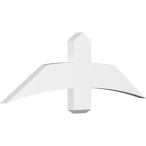 Ekena Millwork Bellingham 48 in. W x 16 in. H x 2 in. D Signature Polyurethane Bracket