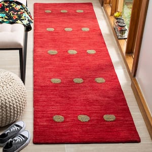 Himalaya Red 2 ft. x 8 ft. Geometric Runner Rug