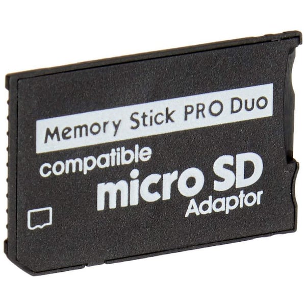 PSP Dual Slot Micro SD/SDHC to Memory Stick Pro Duo Adapter Reader