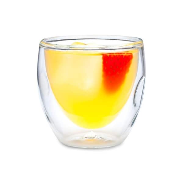 Ozeri Moderna Artisan Series Double Wall Beverage and Espresso Shot Glasses,... 