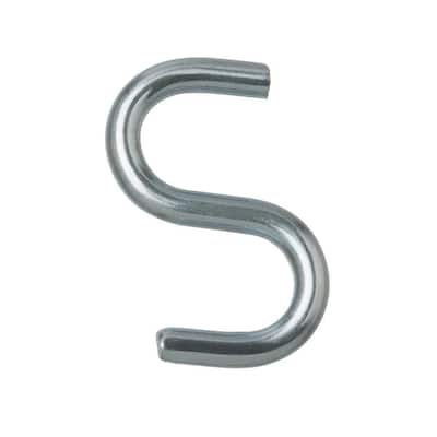 3/4 in. Zinc-Plated S-Hook (6-Piece)