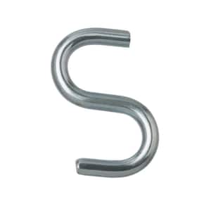 1 in. Zinc-Plated S-Hook (4-Piece)
