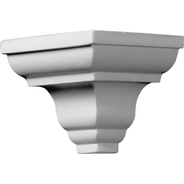 3 in. x 3 in. x 3 in. Urethane Outside Corner Moulding (Matches Moulding MLD03X03X04PA)