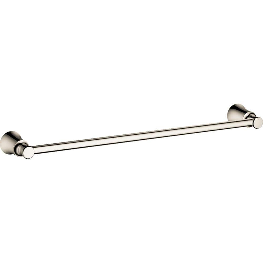 Hansgrohe Joleena 26 in. Towel Bar in Polished Nickel 04785830 The