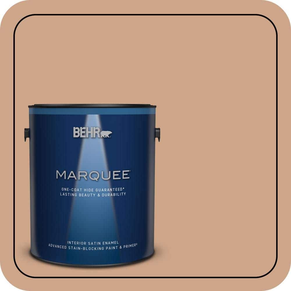1 gal. #PMD-76 Sienna Buff Satin Enamel Interior Paint & Primer price history on PriceWatchPro
