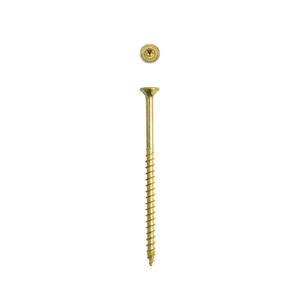 #10 x 3 in. T-Star Plus Flat Head Zinc Coated Partial Thread Multi-Purpose Screw (72 per Box)