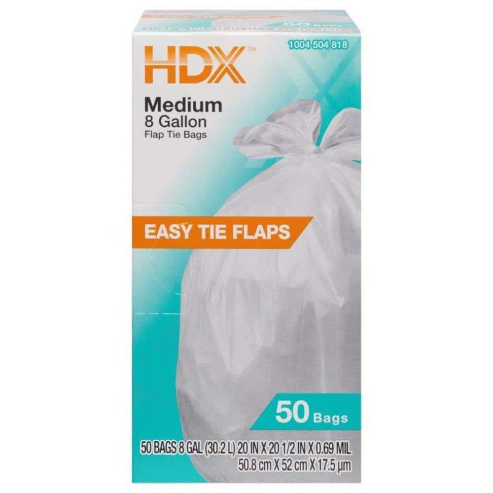 8 Gallon/150pcs Medium Trash Bags, FORID Colorful Clear Garbage Bags, Extra  Strong Rubbish Bags for Home, Office, Car/30 Liter/5 Rolls