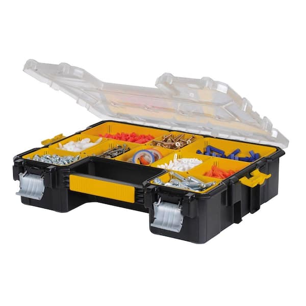 DEWALT - Plastic 10-Compartment Deep Pro Small Parts Organizer