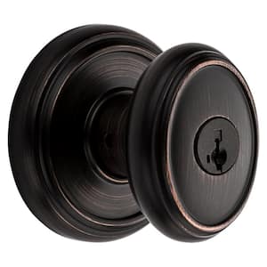 Prestige Carnaby Venetian Bronze Entry Door Knob Featuring SmartKey Security