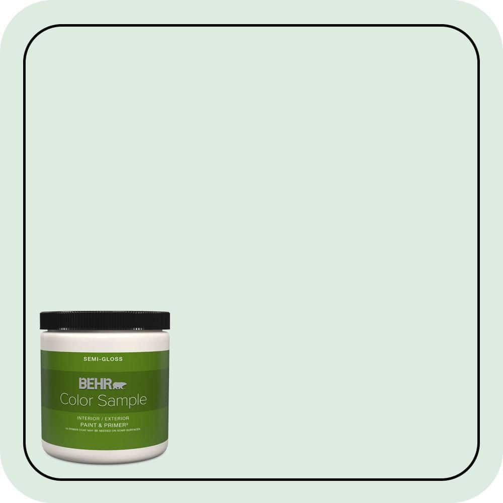 8 oz. #M430-1 Snowbound Semi-Gloss Interior/Exterior Paint & Primer Color Sample price history on PriceWatchPro