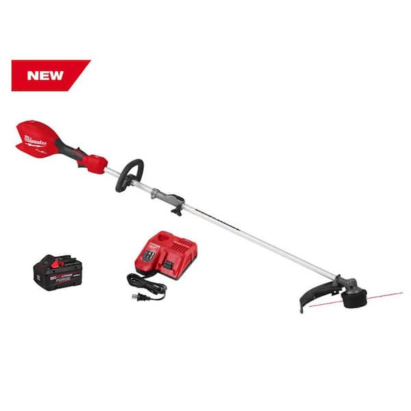 M18 FUEL 18V 16 in. Brushless Cordless Battery Powered String Trimmer w/QUIK-LOK Attachment Capability & 8.0 Ah Battery