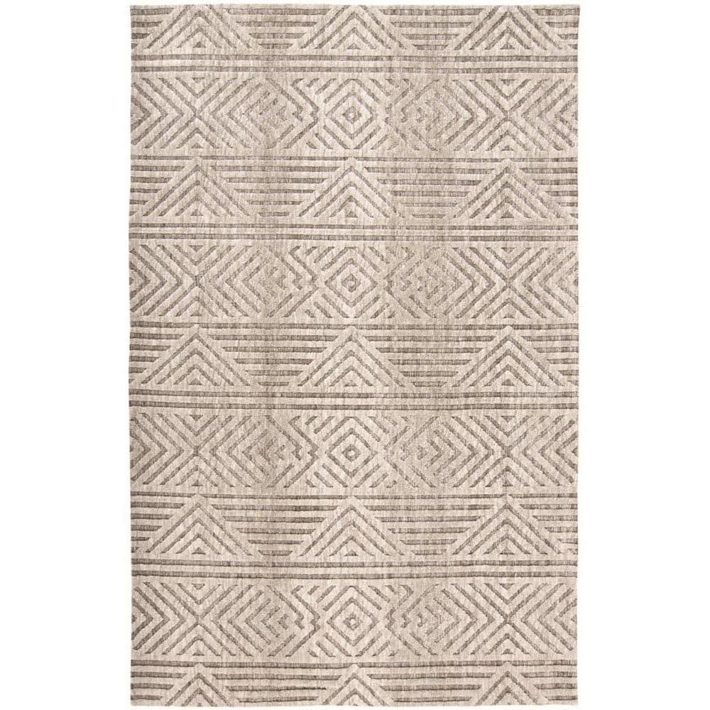 2 ft. x 8 ft. Tan, Ivory Geometric Area Rug price history on PriceWatchPro