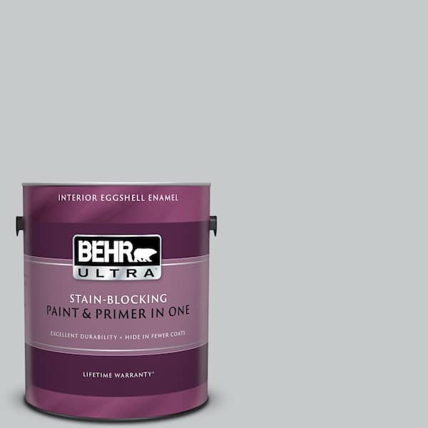 BEHR ULTRA 1 gal. #UL260-17 Burnished Metal Eggshell Enamel Interior Paint and Primer in One