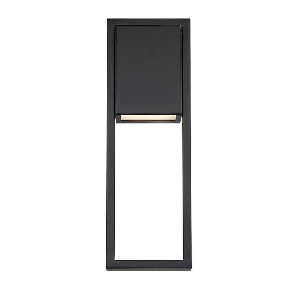 Archetype Black Aluminum 18" LED Wall Sconce