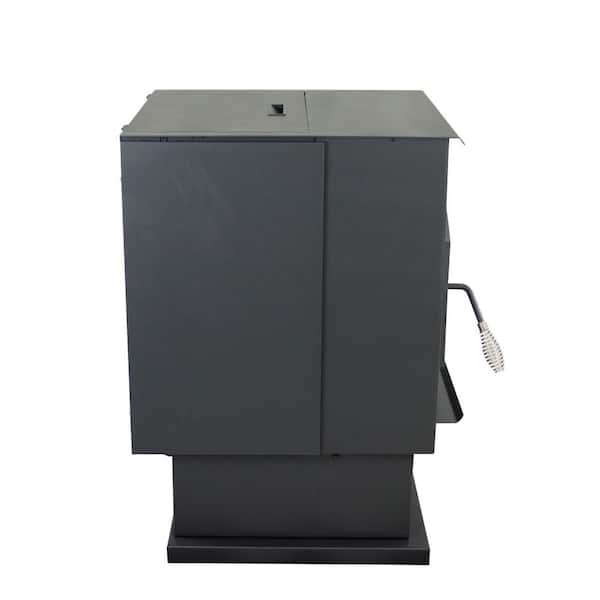 Pleasant Hearth 2,200 sq. ft. EPA Certified Pellet Stove with 80 lbs.  Hopper and Auto Ignition PH50PS-B - The Home Depot
