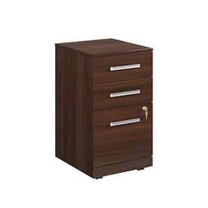 Affirm Noble Elm Mobile File Cabinet with 3-Drawers