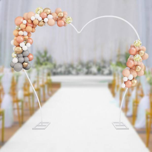Happy Anniversary Banner 8x1.6 Ft - Greenery Yard Fence Backdrop For Wedding Anniversary Decor