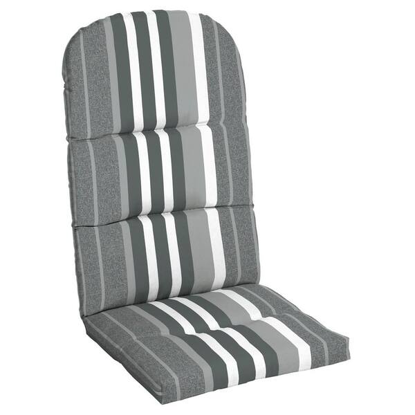 Hampton Bay DriWeave 20.5 x 49 Petersburg Stripe Outdoor Adirondack Chair Cushion