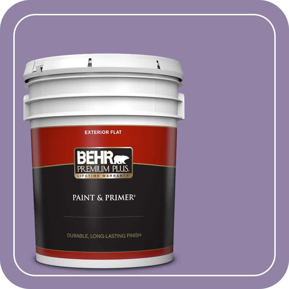 5 gal. #650D-5 Fabulous Grape Flat Exterior Paint & Primer price history on PriceWatchPro