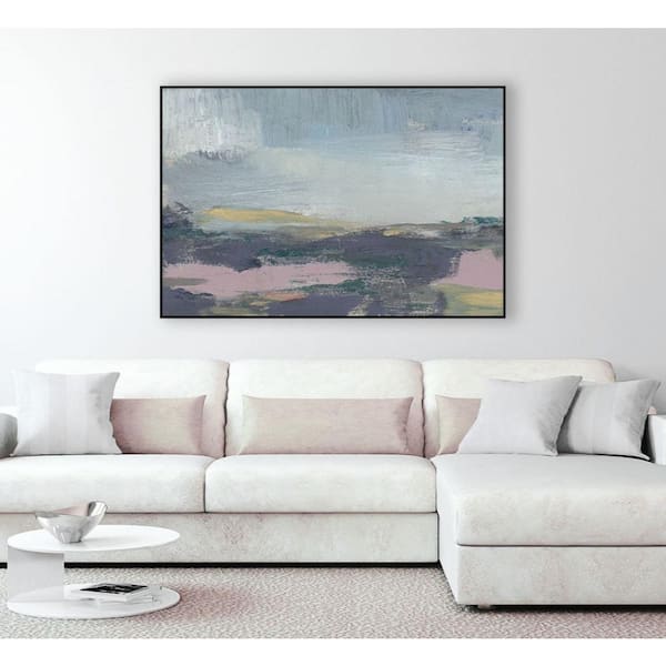 30 in. x 40 in. Pretty Horizon I by Jennifer Goldberger Framed