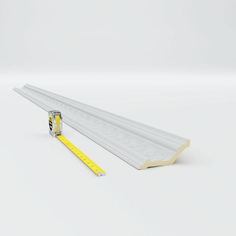 Asa Acanthus Leaf Polyurethane Crown Moulding, 94.5" Length