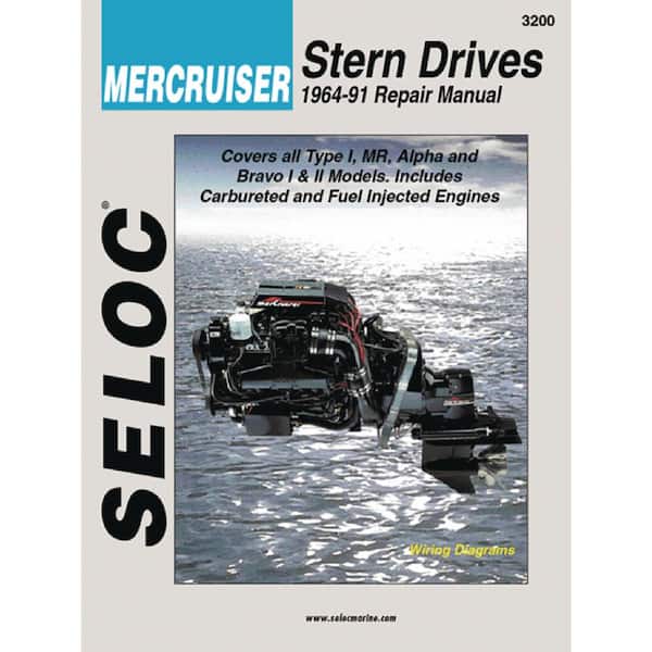 Unbranded Marine Manual for Mercruiser Stern Drive 1964 to 1991